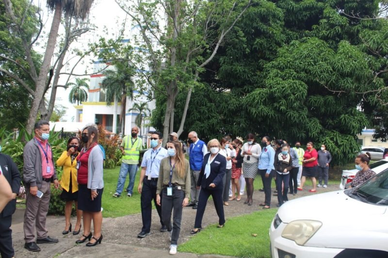 HST Realizó Simulacro de Evacuación Hospital Santo Tomas