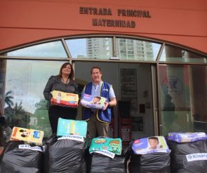 Club Kiwanis de Panamá dona Pañales al HST